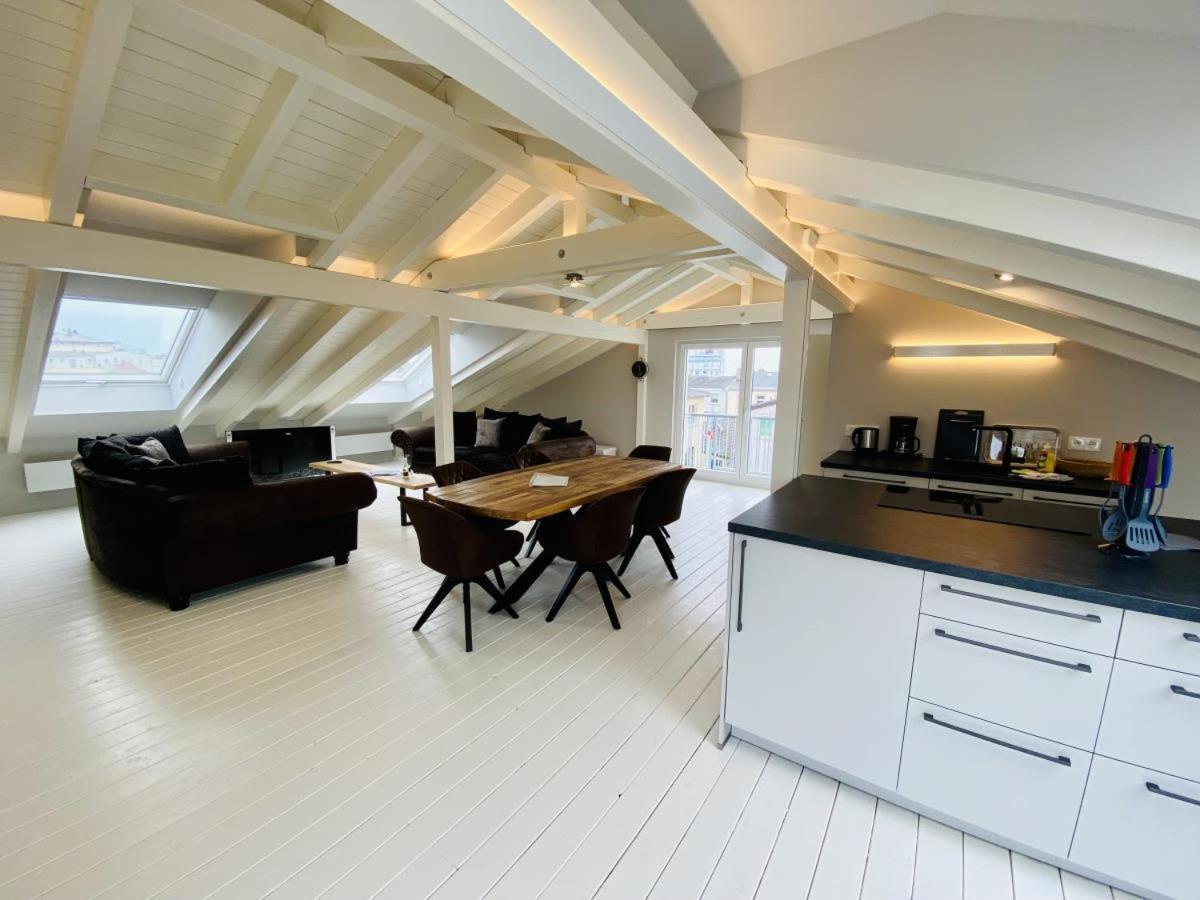 Ferienwohnung Seesicht Rostock Esterno foto