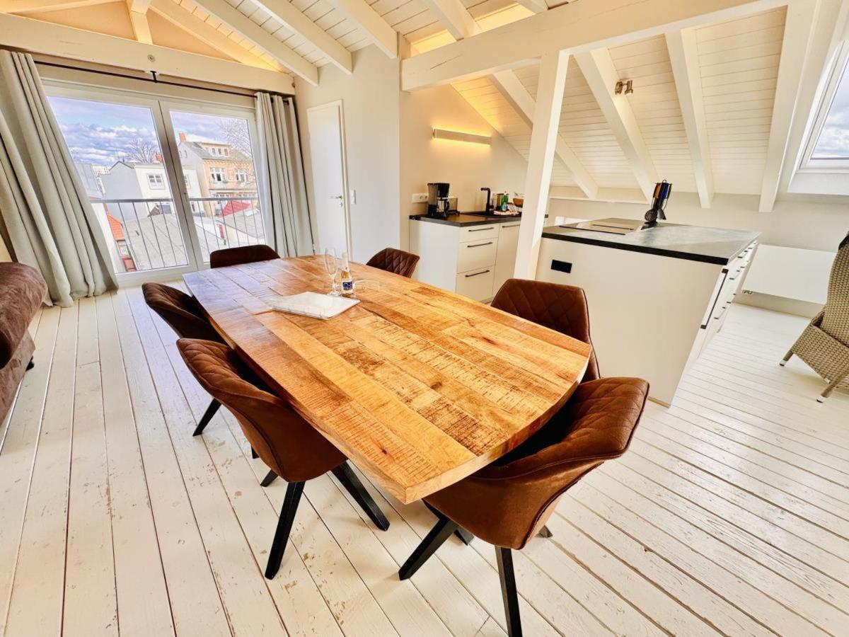 Ferienwohnung Seesicht Rostock Esterno foto