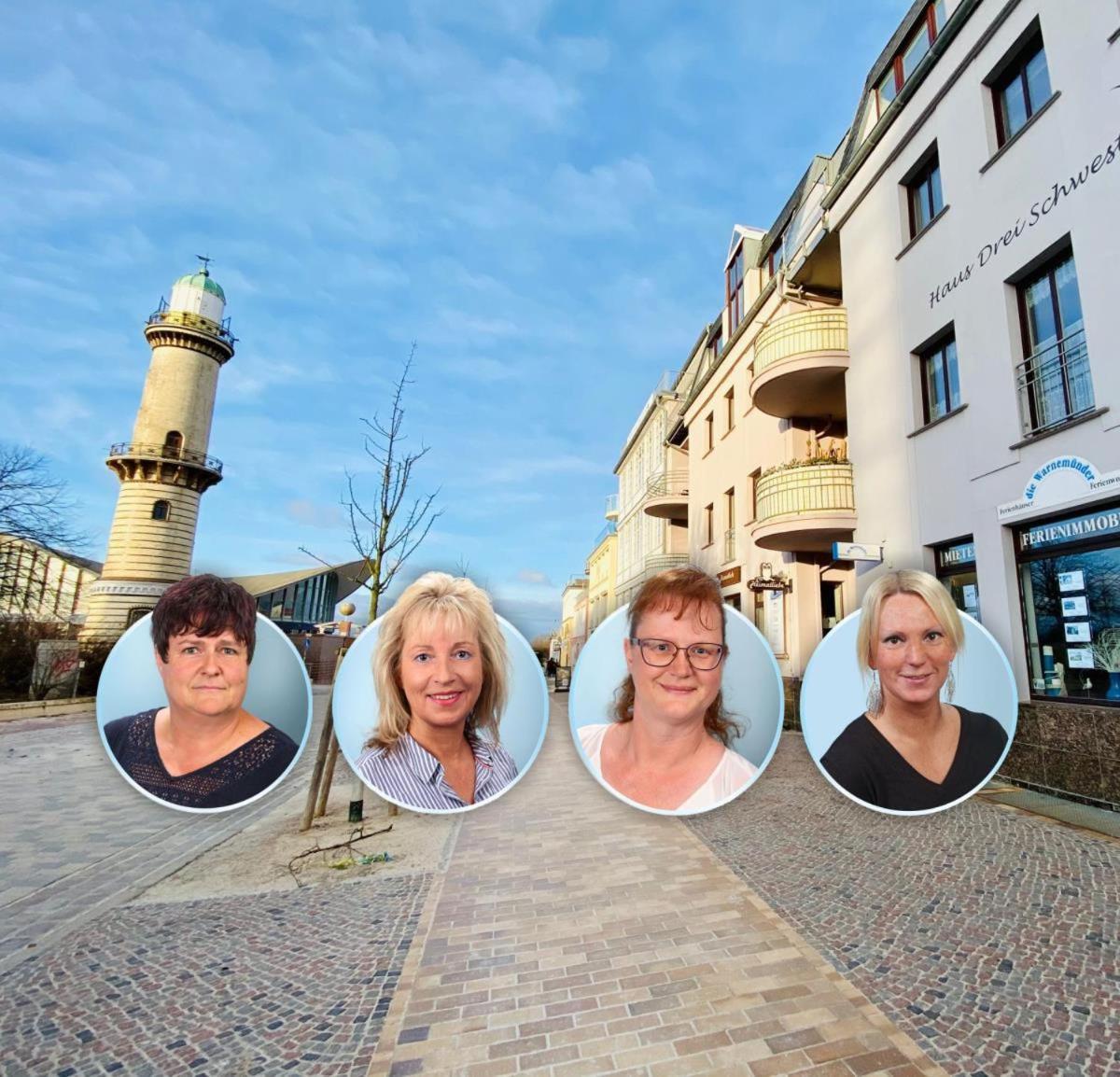 Ferienwohnung Seesicht Rostock Esterno foto